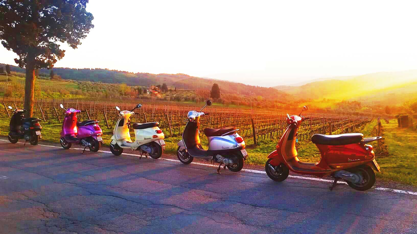 scooter tour in italy